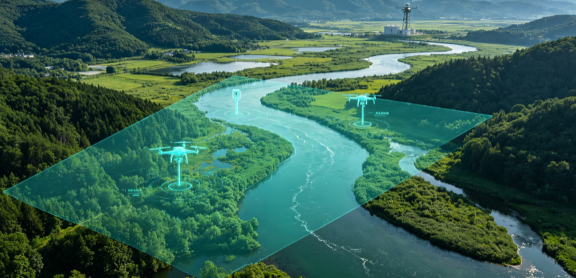 青白江区GEO 全域空间监测筑牢生态屏障，空间技术支撑环境治理与灾害防御